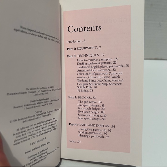 Select Pocket Library: PATCHWORK Hardcover by Hilary More - Picture 3 of 9